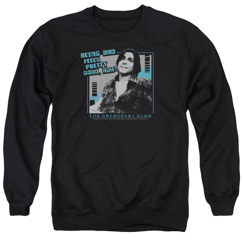 Breakfast Club - Bad - Adult Crewneck Sweatshirt - Black