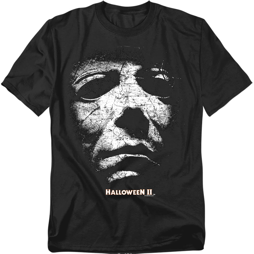 Halloween Ii - Mask - Short Sleeve Adult 18/1 - Black T-shirt
