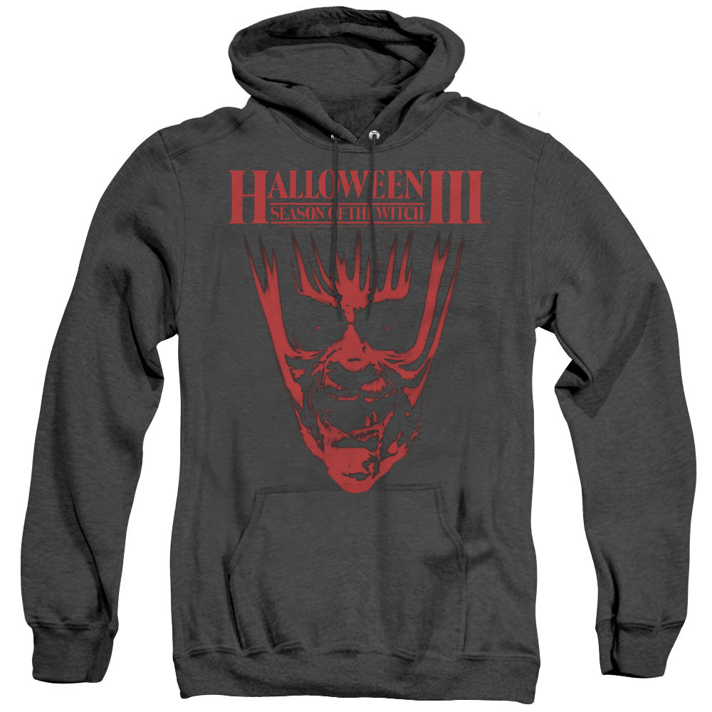 Halloween Iii - Title - Adult Heather Hoodie - Black