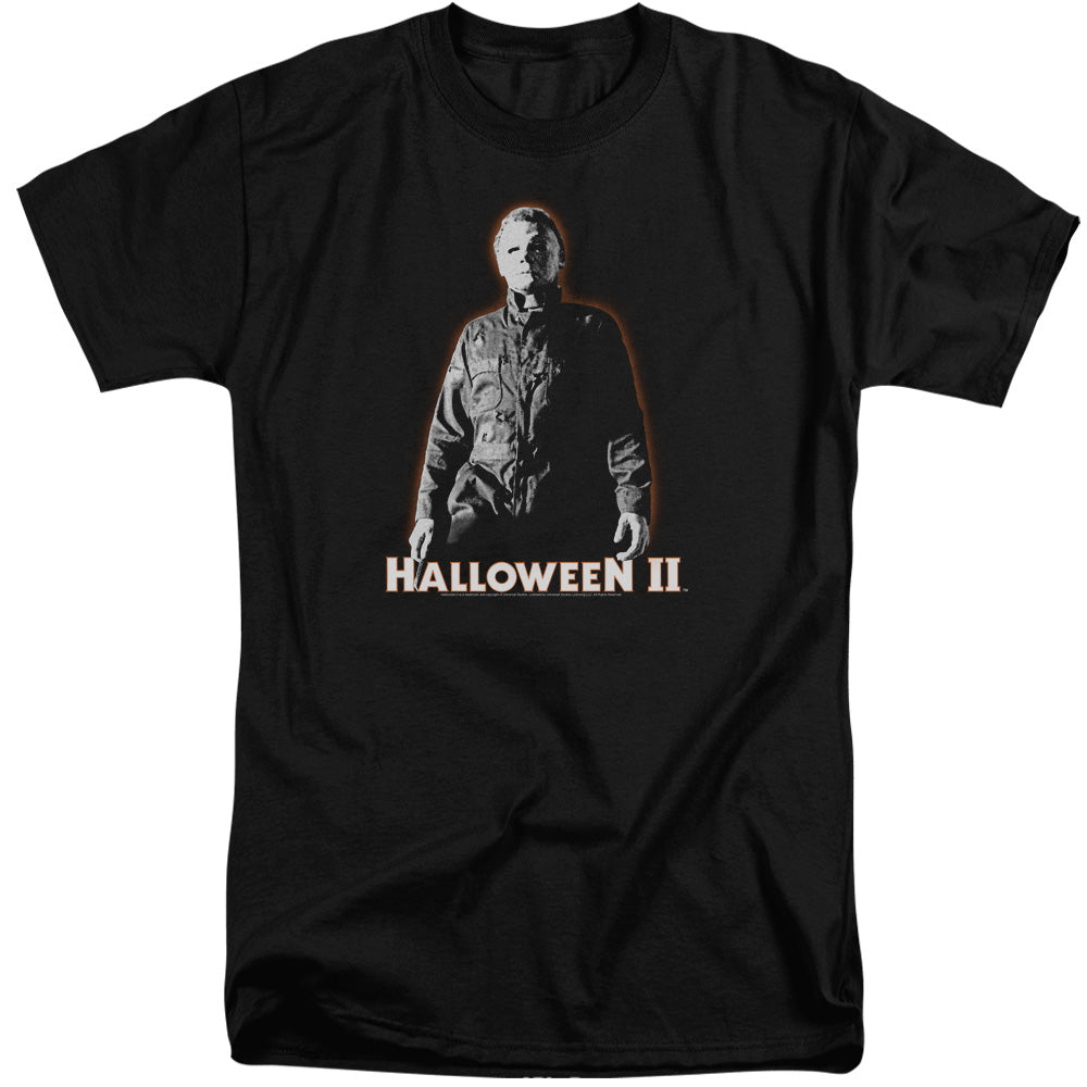 Halloween Ii - Michael Myers - Short Sleeve Adult Tall - Black - Xl - Black T-shirt