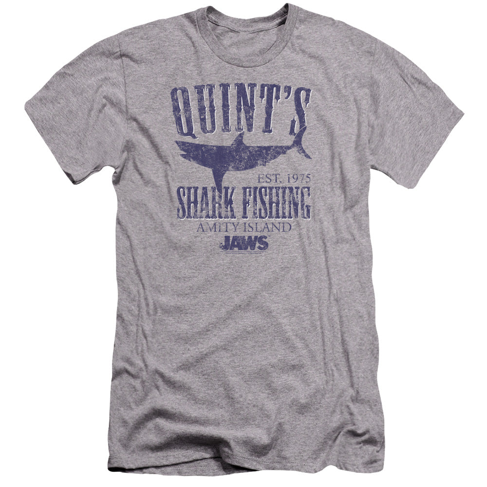 Jaws - Quints-premuim Canvas Adult Slim Fit 30/1 - Athletic Heather
