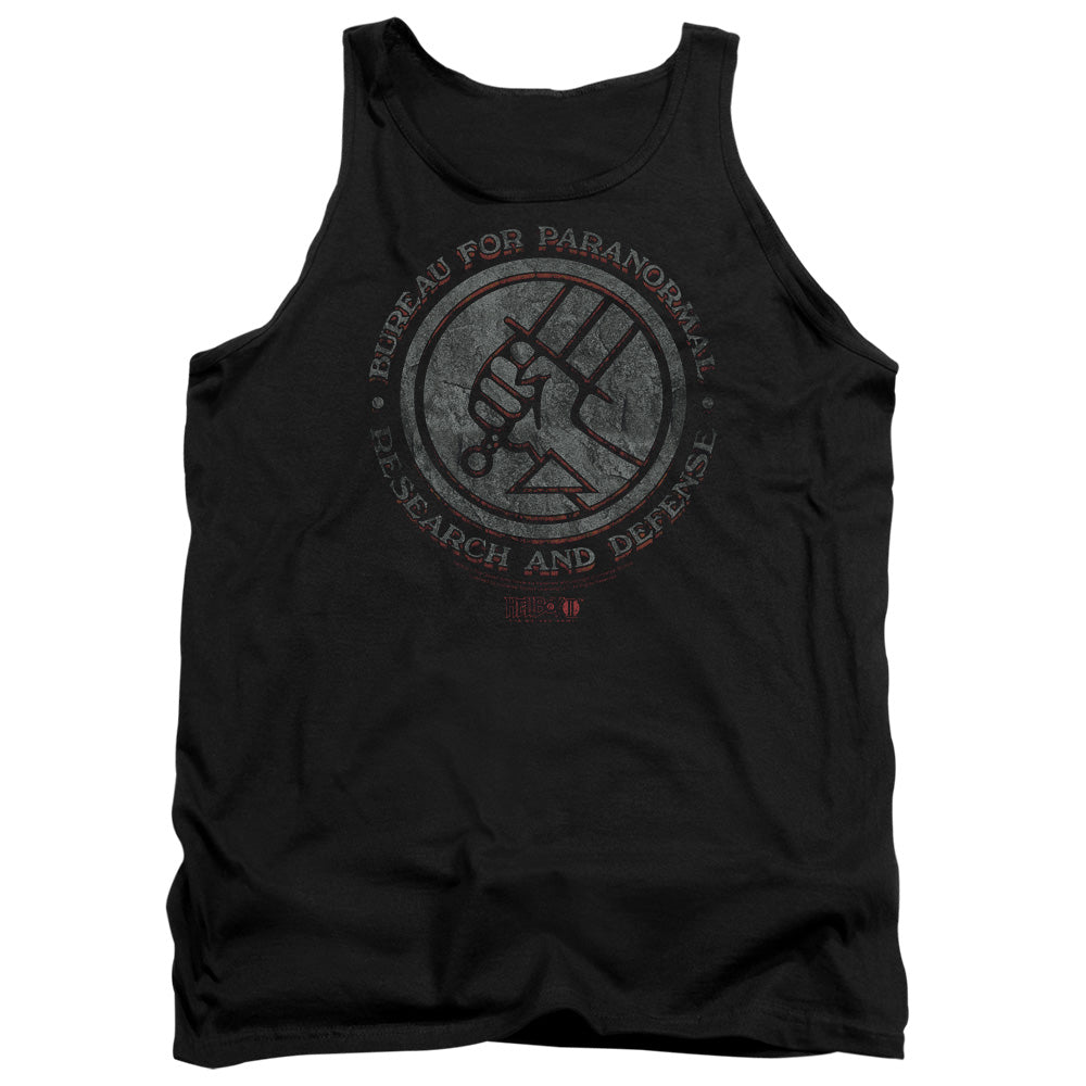 Hellboy Ii - Bprd Stone - Adult Tank - Black