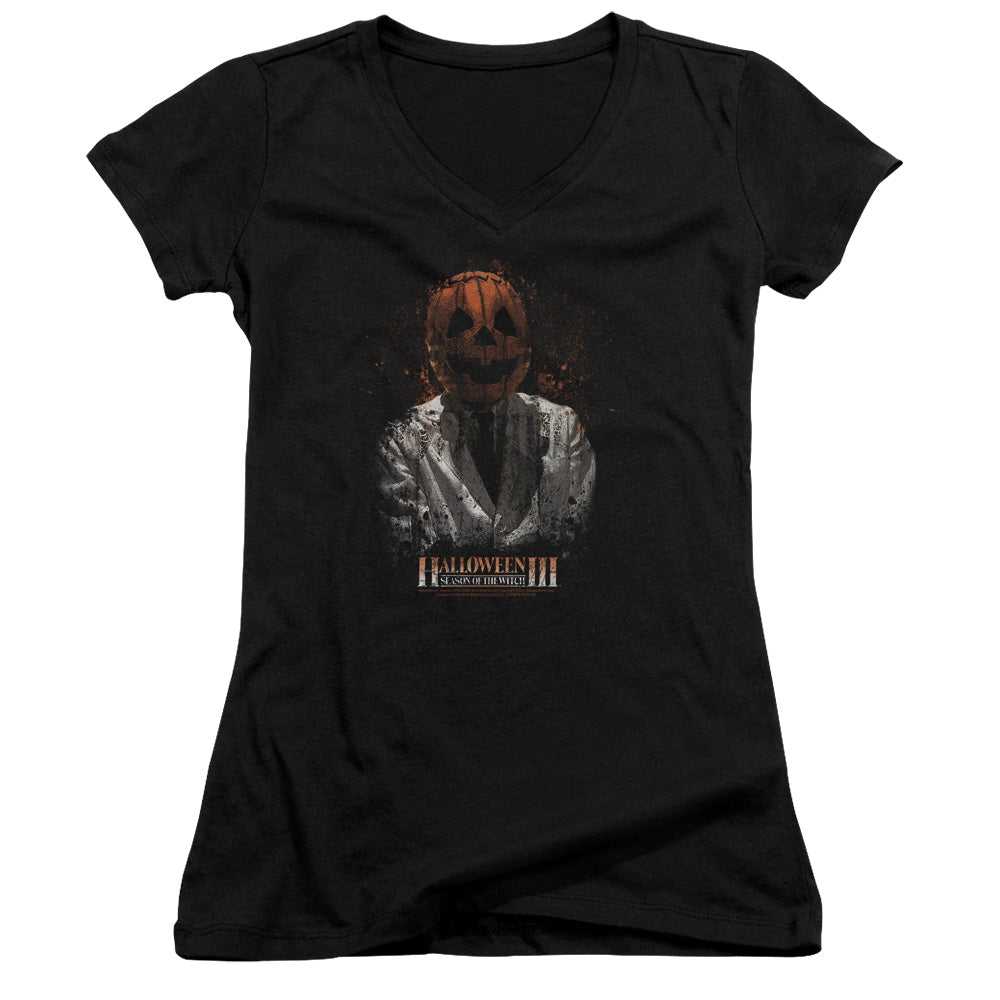 Halloween Iii - H3 Scientist - Junior V-neck - Black