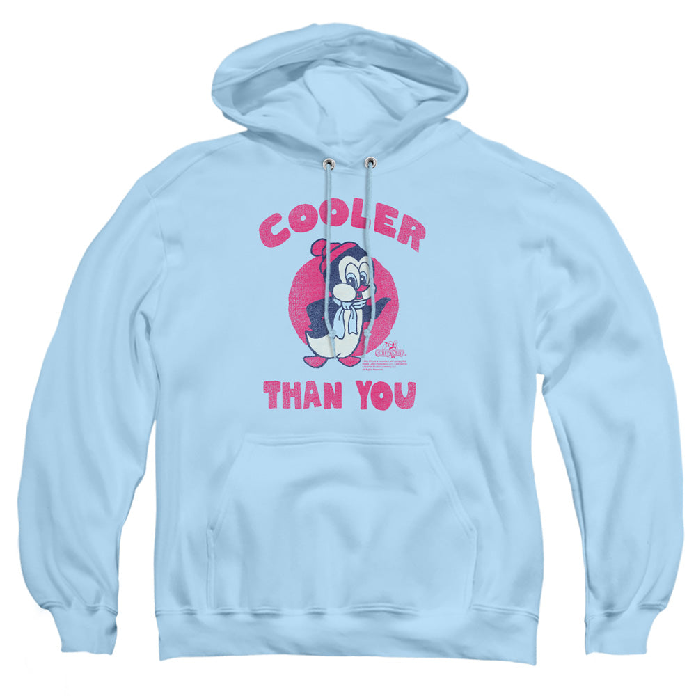 Chilly Willy - Cooler Than You - Adult Pull-over Hoodie - Light Blue - Sm - Light Blue