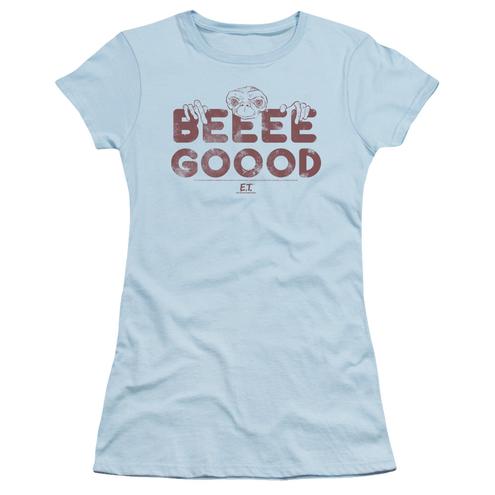 Et - Be Good - Short Sleeve Junior Sheer - Light Blue - Sm - Light Blue T-shirt