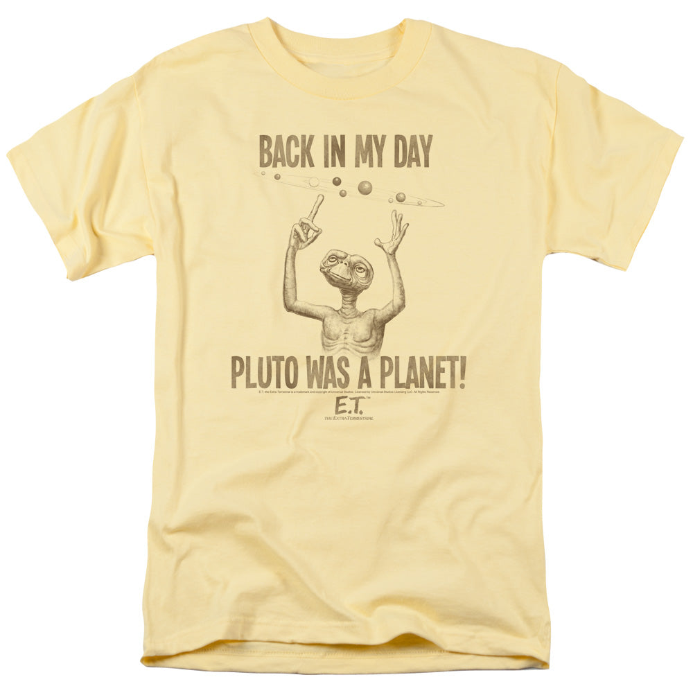 Et - In My Day - Short Sleeve Adult 18/1 - Banana - Sm - Banana T-shirt
