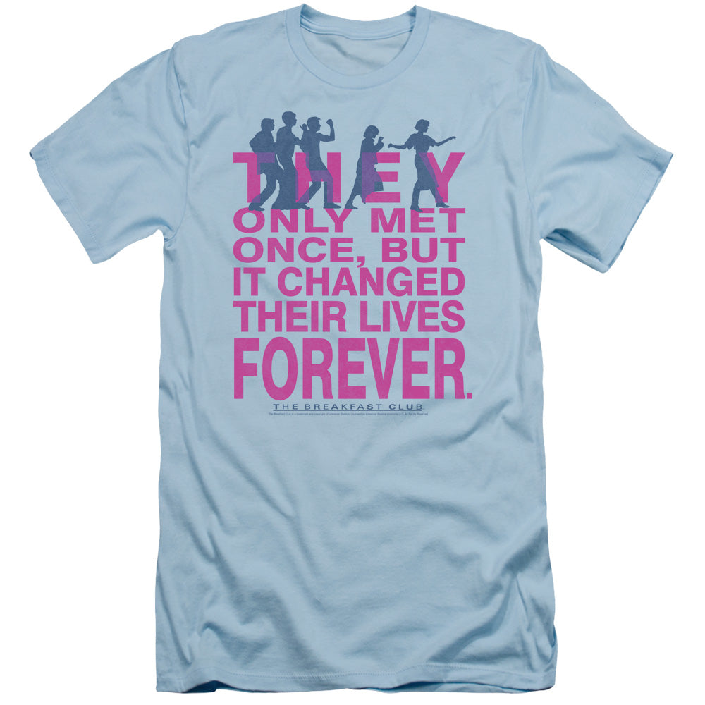 Breakfast Club - Forever - Short Sleeve Adult 30/1 - Light Blue - Sm - Light Blue T-shirt