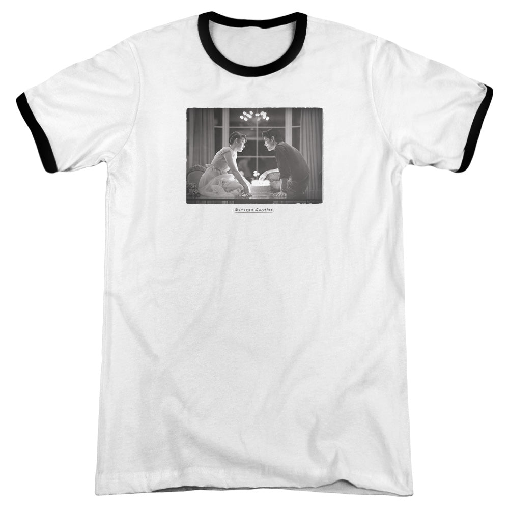 Sixteen Candles - Birthday Way - Adult Ringer - White/black