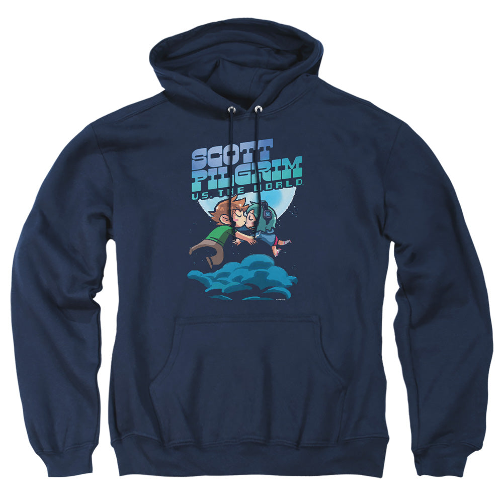 Scott Pilgrim - Lovers - Adult Pull-over Hoodie - Navy