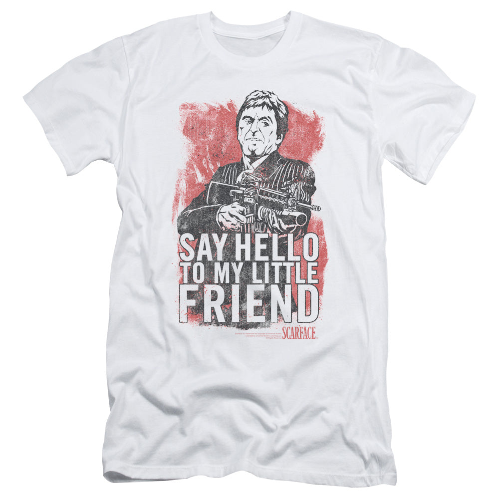 Scarface - Little Friend - Short Sleeve Adult 30/1 - White T-shirt