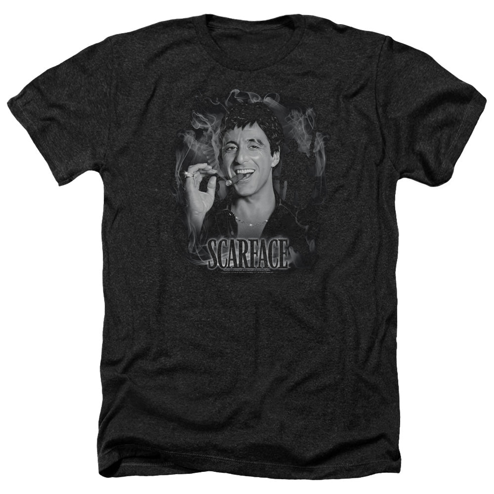 Scarface - Smokey Scar - Adult Heather-black