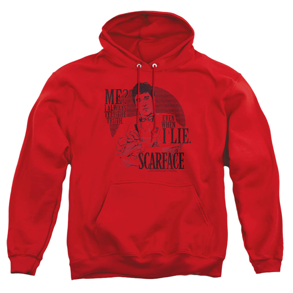 Scarface - Truth - Adult Pull-over Hoodie - Red