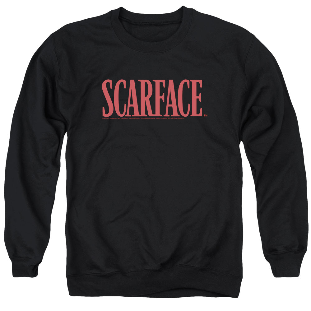 Scarface - Logo - Adult Crewneck Sweatshirt - Black