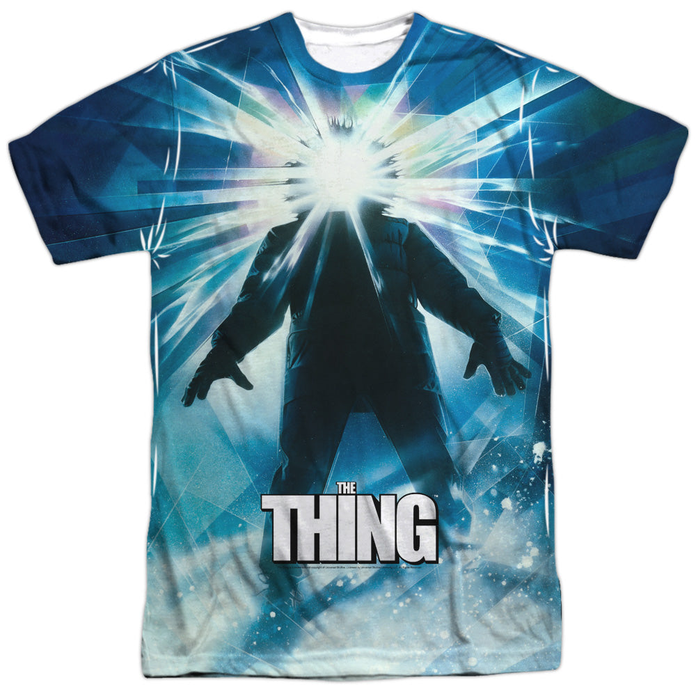 Thing - Poster - Short Sleeve Adult 100% Poly Crew - White T-shirt