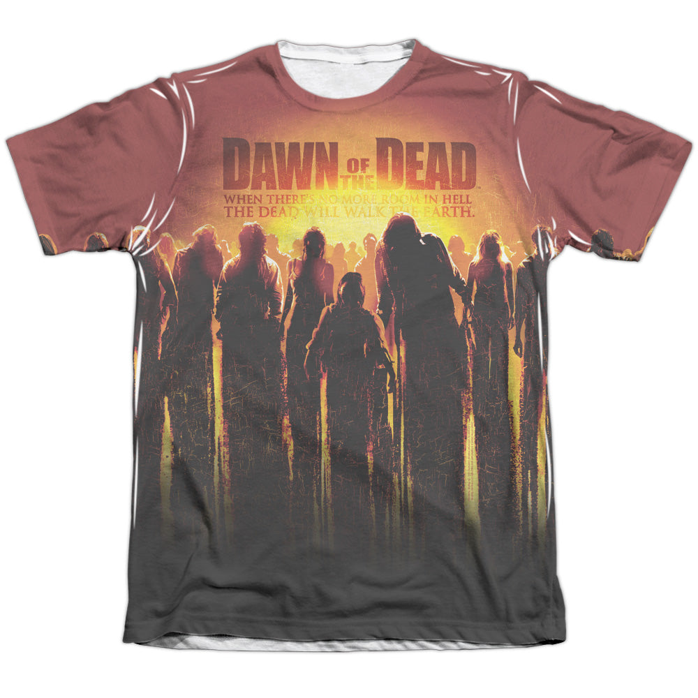 Dawn Of The Dead - Swarm - Adult Poly/cotton Short Sleeve Tee - White T-shirt