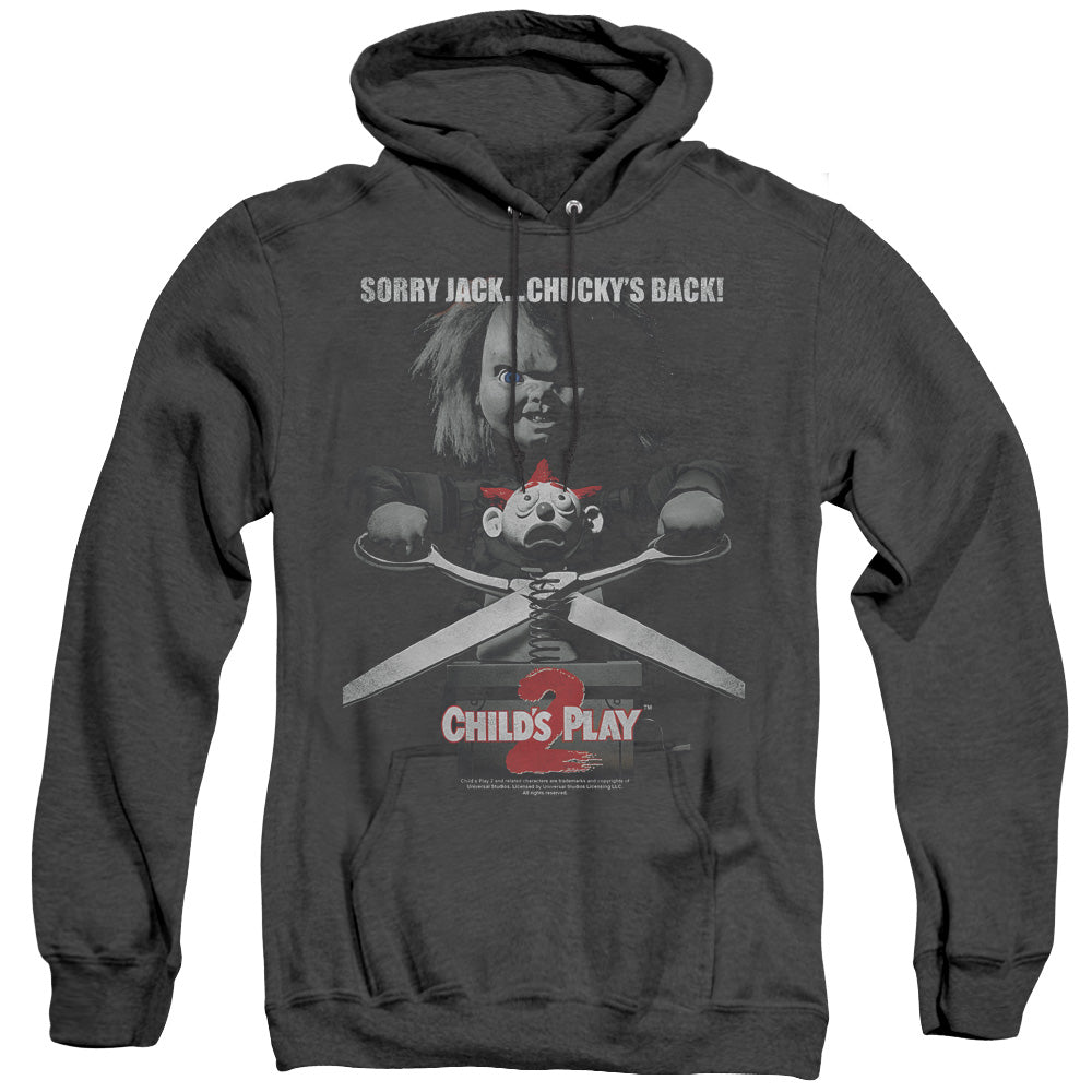Childs Play 2 - Jack Poster - Adult Heather Hoodie - Black - Sm - Black