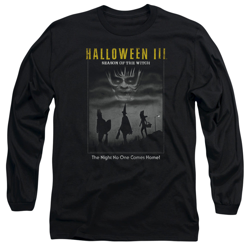 Halloween Iii - Kids Poster - Long Sleeve Adult 18/1 - Black T-shirt