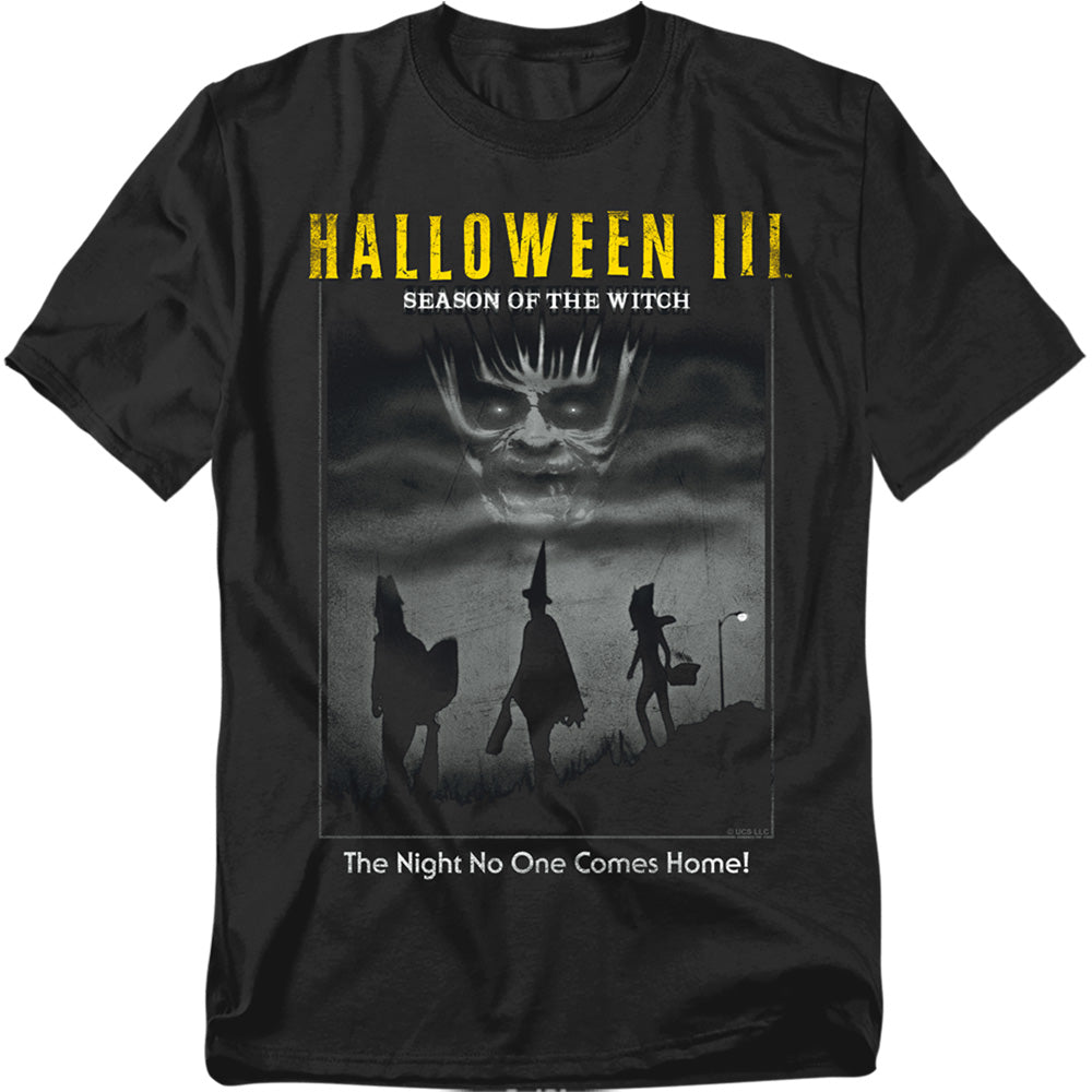 Halloween Iii - Kids Poster - Short Sleeve Adult 18/1 - Black T-shirt
