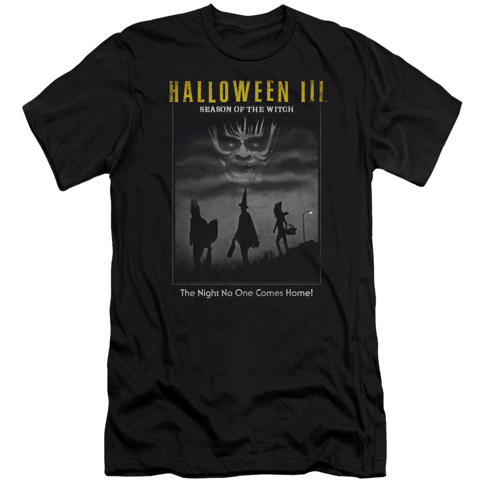 Halloween Iii - Kids Poster - Short Sleeve Adult 30/1 - Black T-shirt