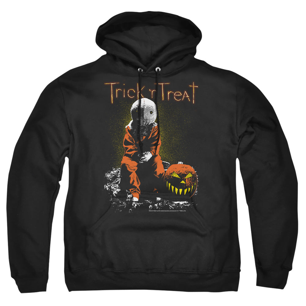 Trick R Treat - Sitting Sam - Adult Pull-over Hoodie - Black