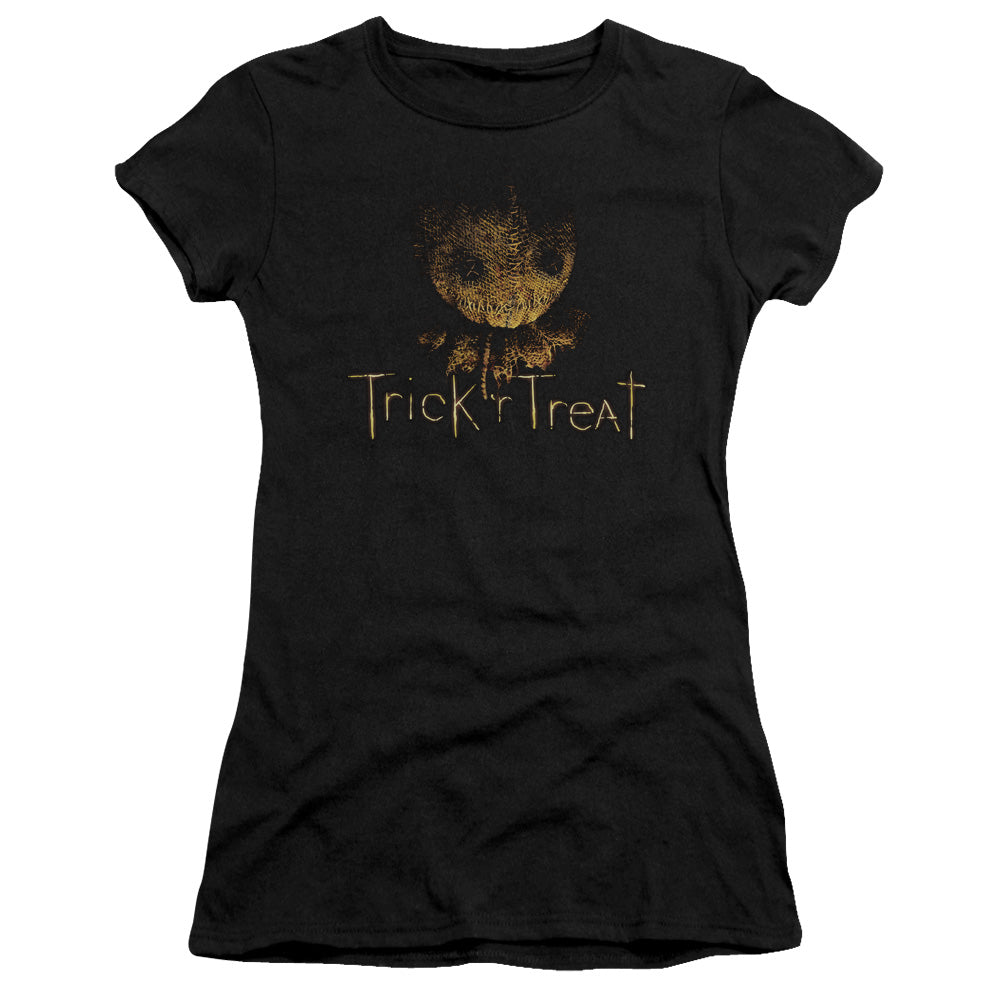 Trick R Treat - Logo - Short Sleeve Junior Sheer - Black T-shirt
