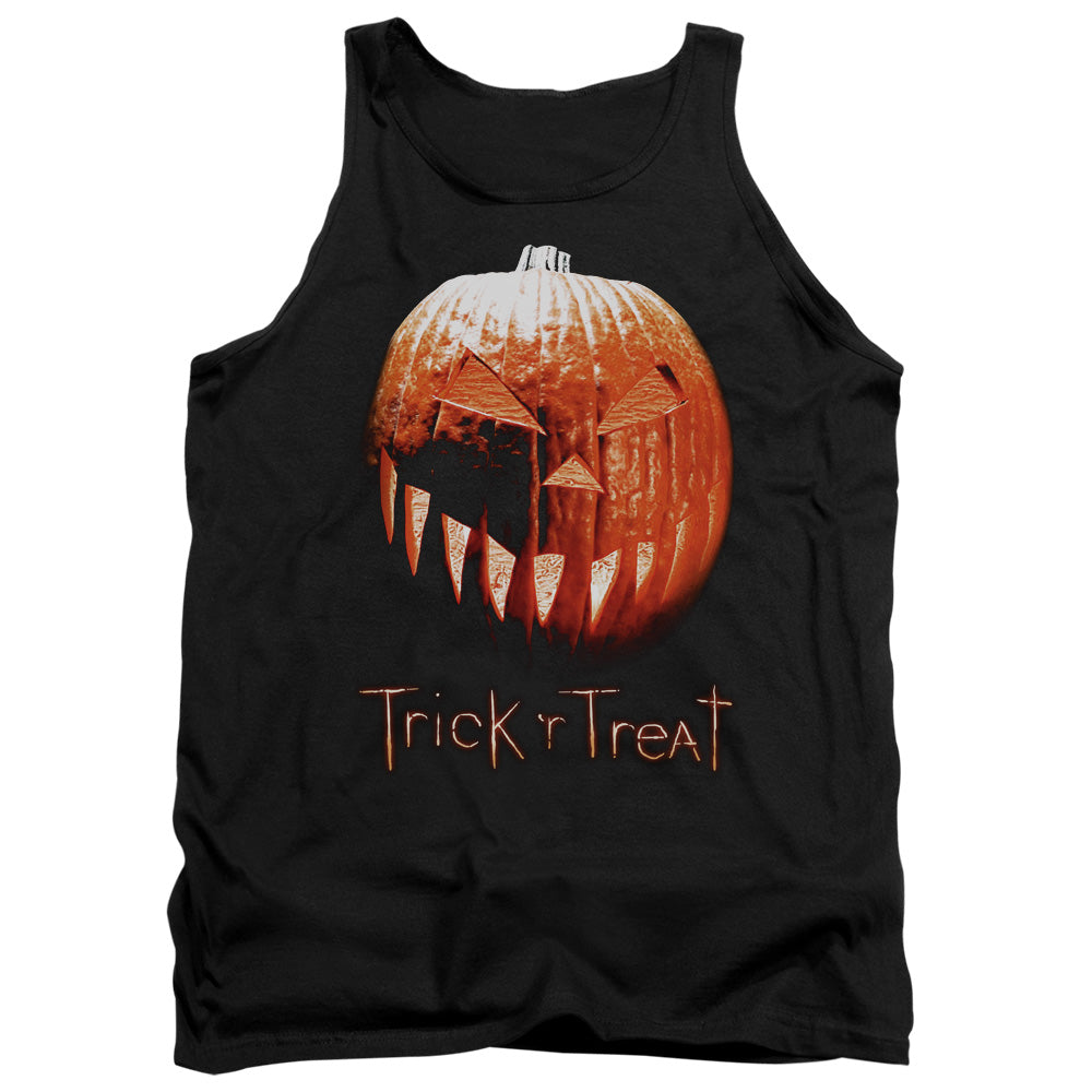 Trick R Treat - Pumpkin - Adult Tank - Black