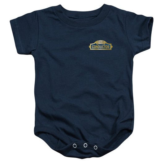 Polar Express - Conductor - Infant Snapsuit - Navy