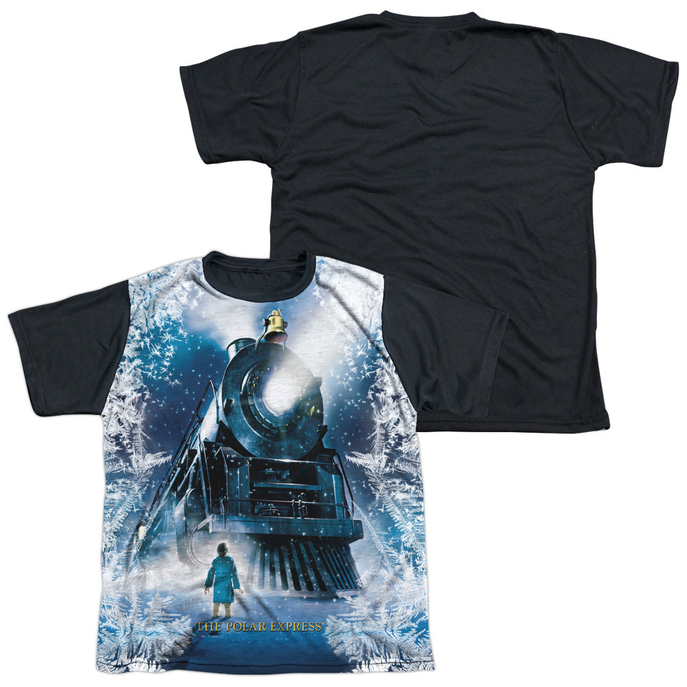 Polar Express - Journey - Short Sleeve Youth White Front Black Back - White T-shirt