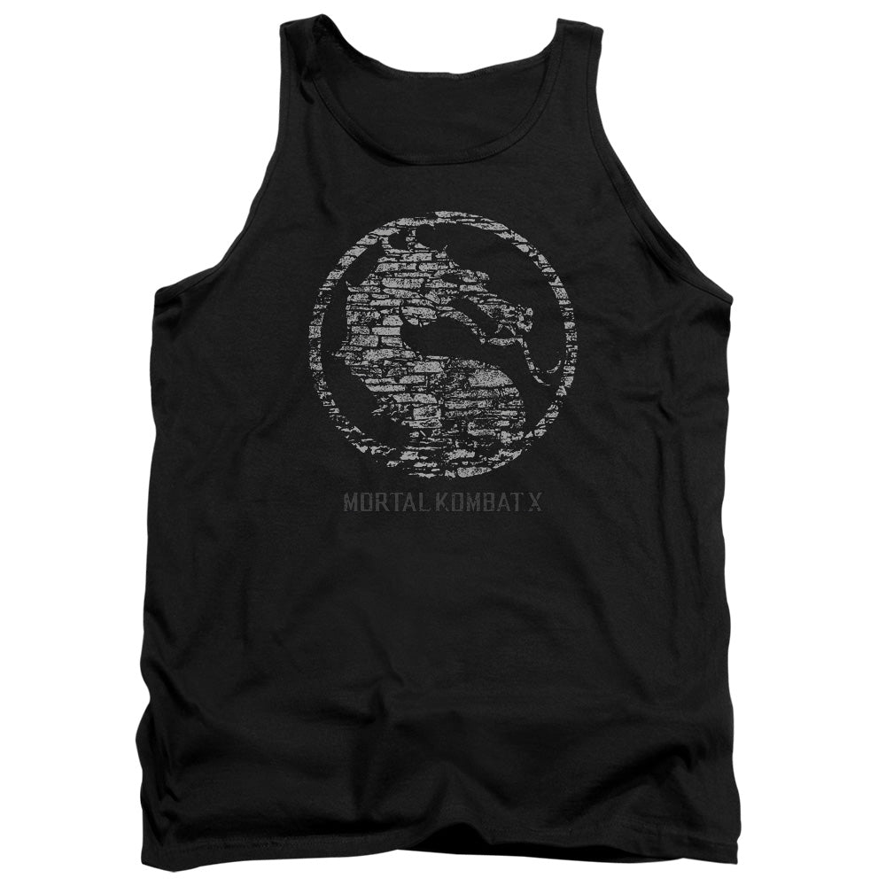 Mortal Kombat X - Stone Seal - Adult Tank - Black