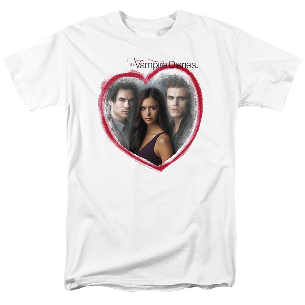Vampire Diaries - Girls Choice - Short Sleeve Adult 18/1 - White T-shirt