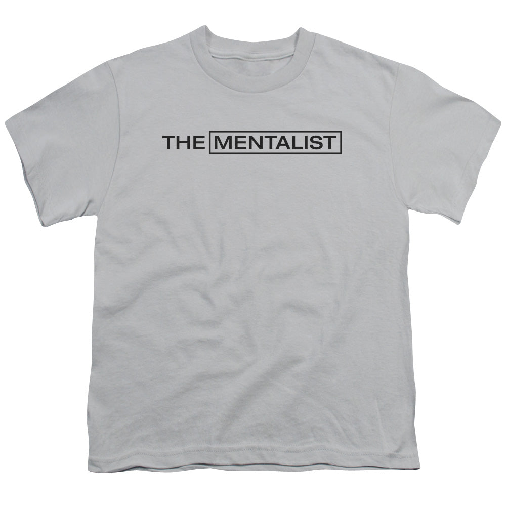 Mentalist - Logo - Short Sleeve Youth 18/1 - Silver T-shirt