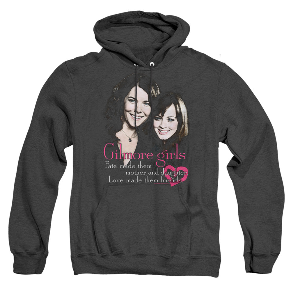 Gilmore Girls - Title - Adult Heather Hoodie - Black