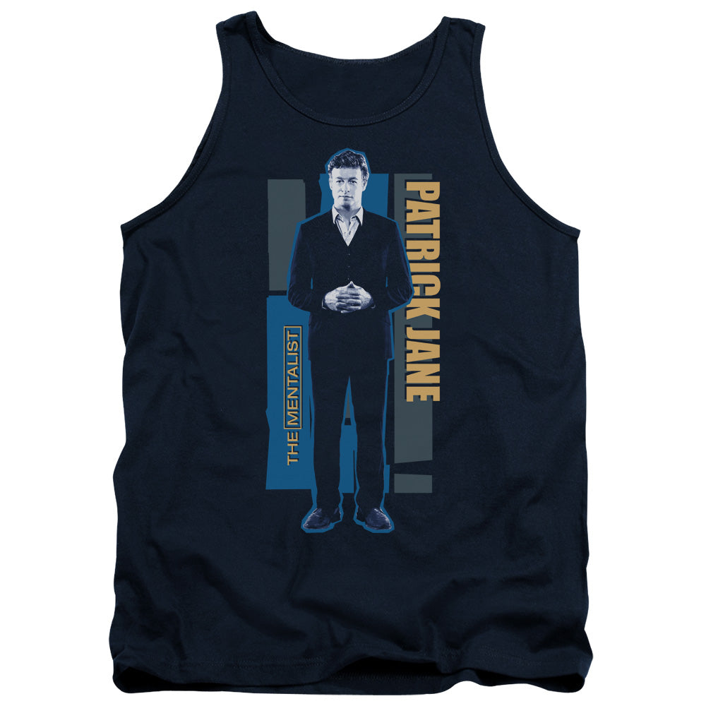 Mentalist - Patrick Jane - Adult Tank - Navy