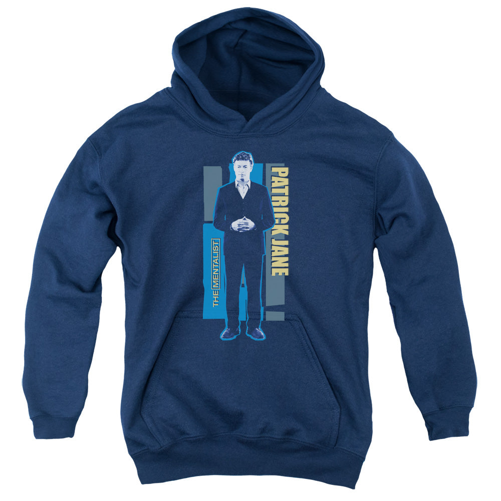 Mentalist - Patrick Jane - Youth Pull-over Hoodie - Navy