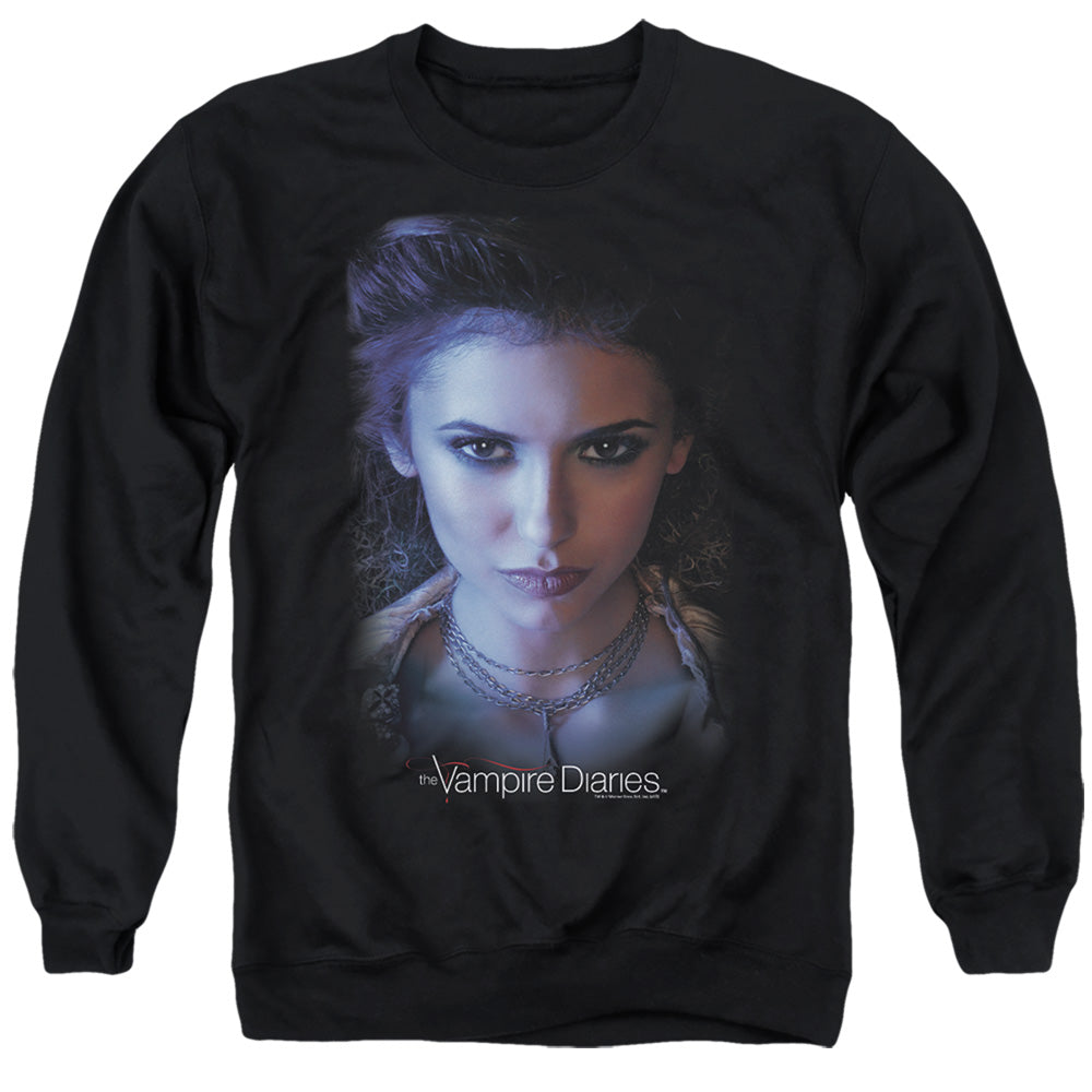 Vampire Diaries - Elena - Adult Crewneck Sweatshirt - Black