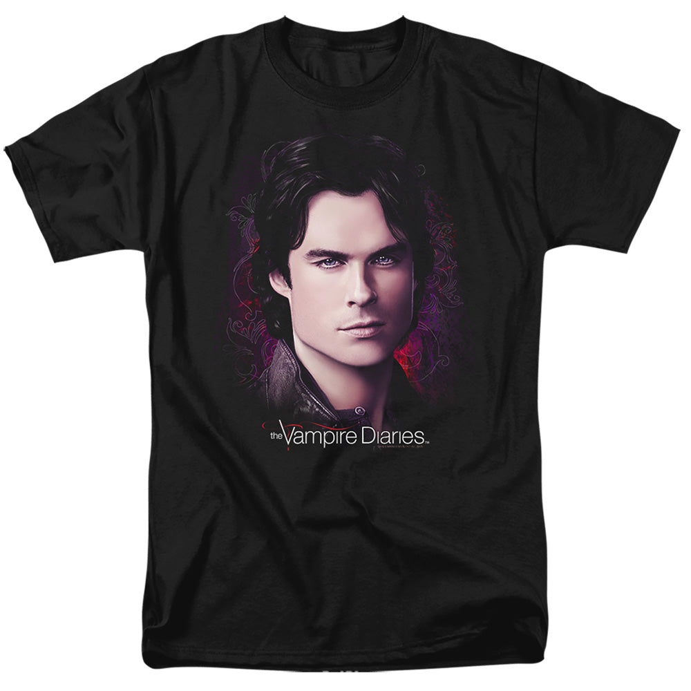 Vampire Diaries - Compelling - Short Sleeve Adult 18/1 - Black T-shirt