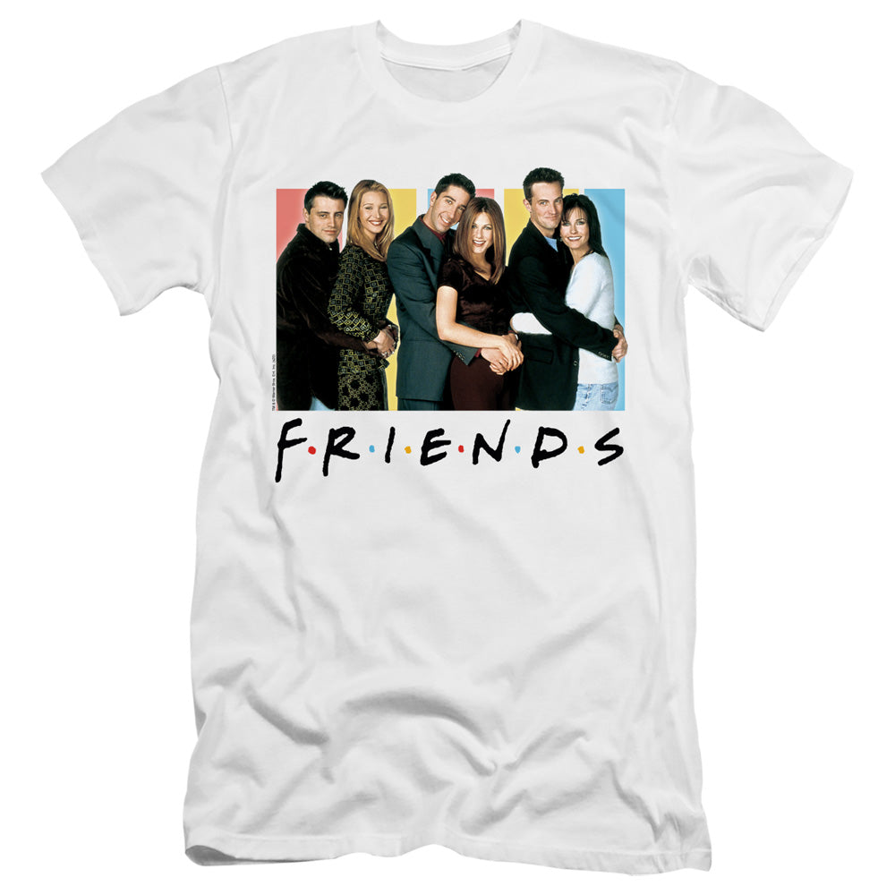 Friends Cast Logo-premuim Canvas Adult Slim