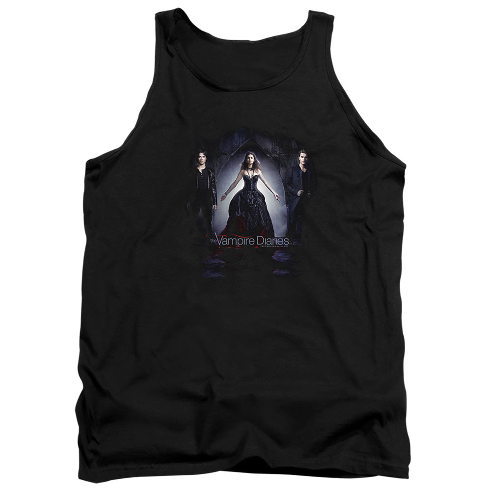 Vampire Diaries - Bring It On - Adult Tank - Black