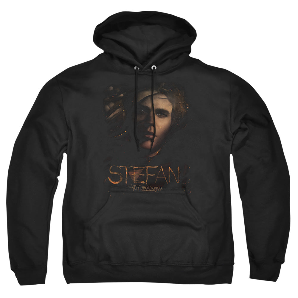 Vampire Diarieshort Sleevetefan Smokey Veil - Adult Pull-over Hoodie - Black T-shirt