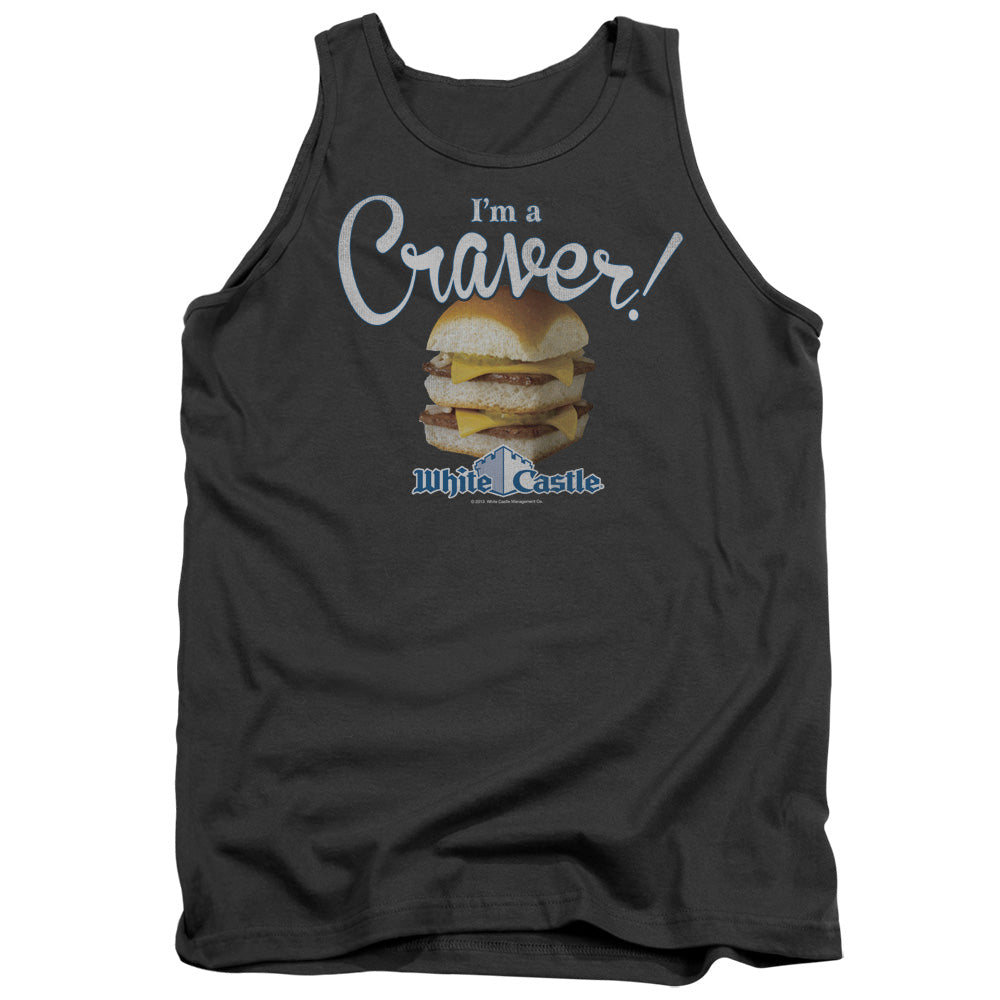 White Castle - Craver - Adult Tank - Charcoal
