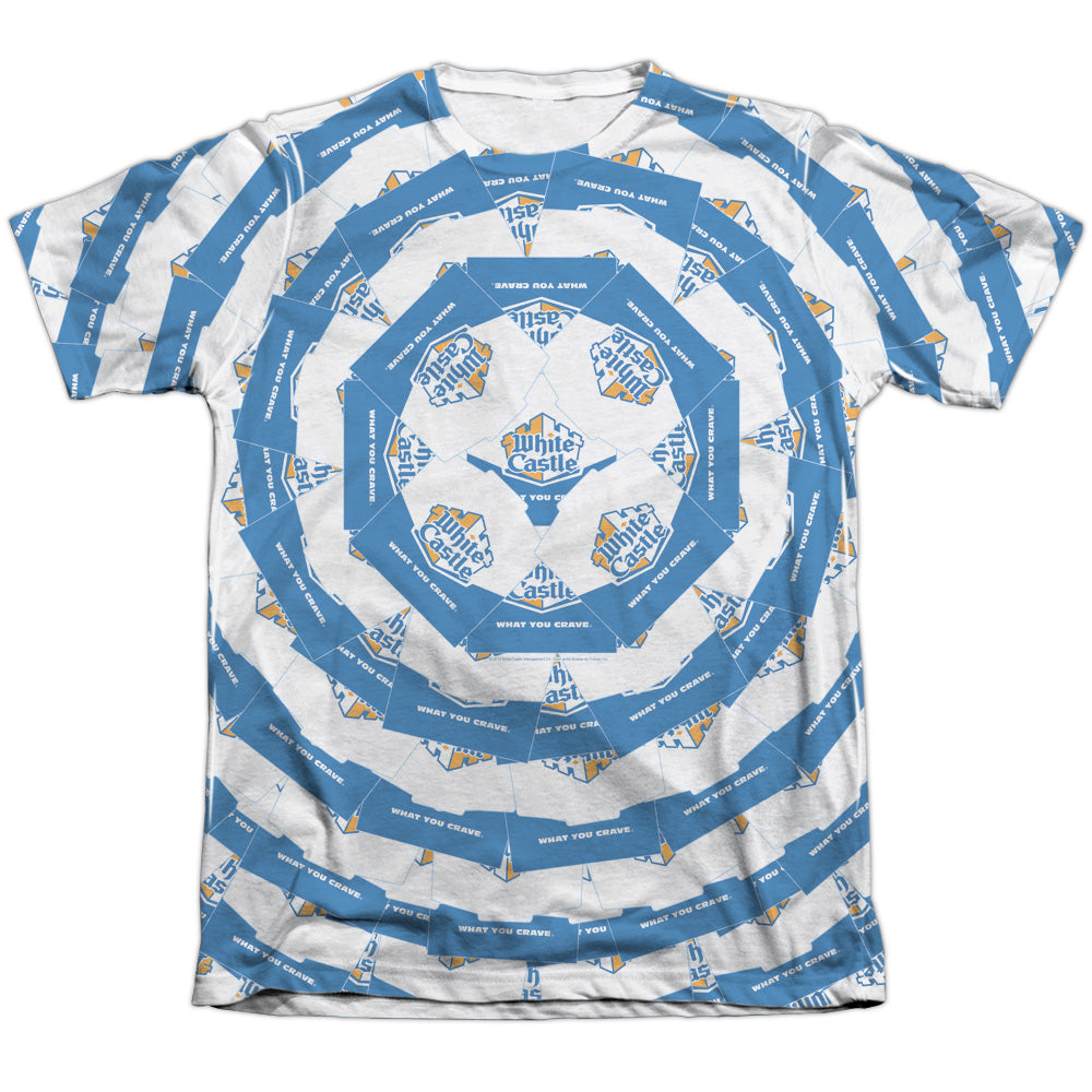 White Castle - You Crave Me - Adult Poly/cotton Short Sleeve Tee - White T-shirt