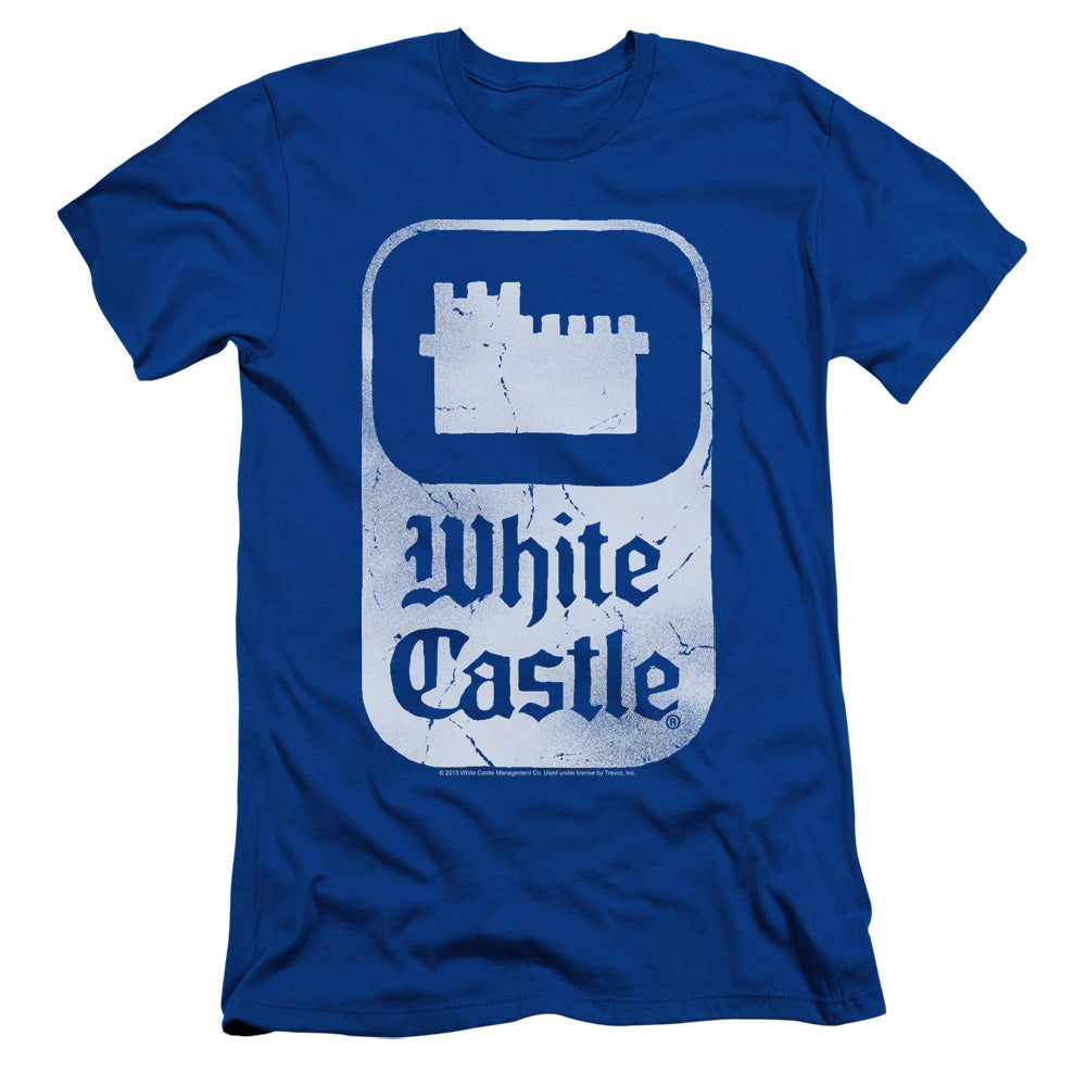 White Castle - Classic Logo - Short Sleeve Adult 30/1 - Royal Blue T-shirt