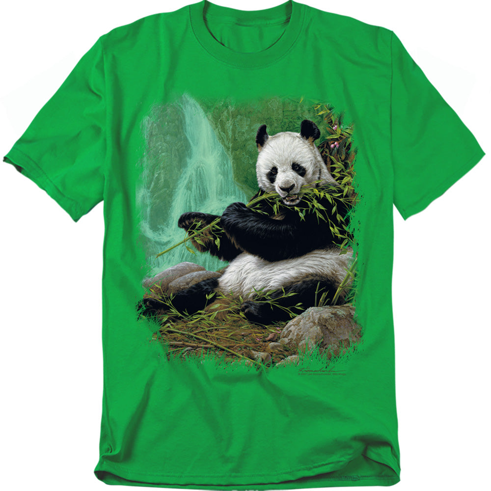 Wildlife - Citizen Of Heaven On Earth - Short Sleeve Adult 18/1 - Kelly Green T-shirt
