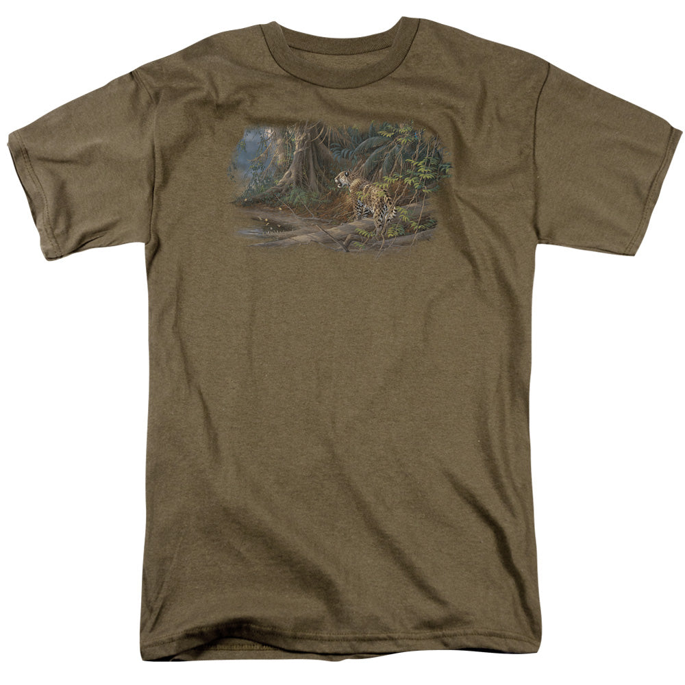 Wildlife - River Heat Jajuar - Short Sleeve Adult 18/1 - Safari Green T-shirt