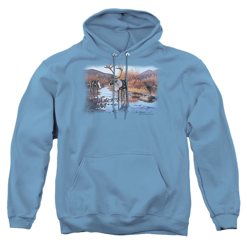 Wildlife Accidental Ambush - Adult Pull-over Hoodie - Carolina Blue