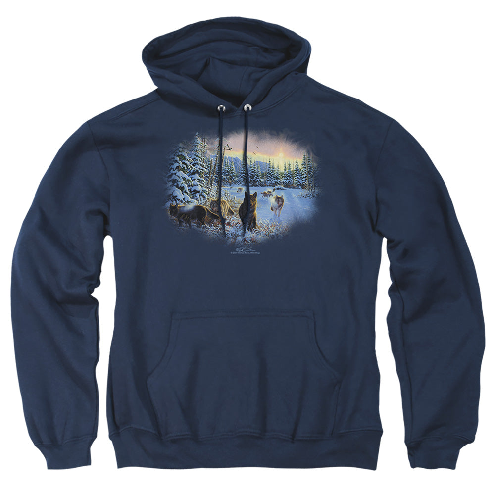 Wildlife - Hunter's Moon The Spoils - Adult Pull-over Hoodie - Navy