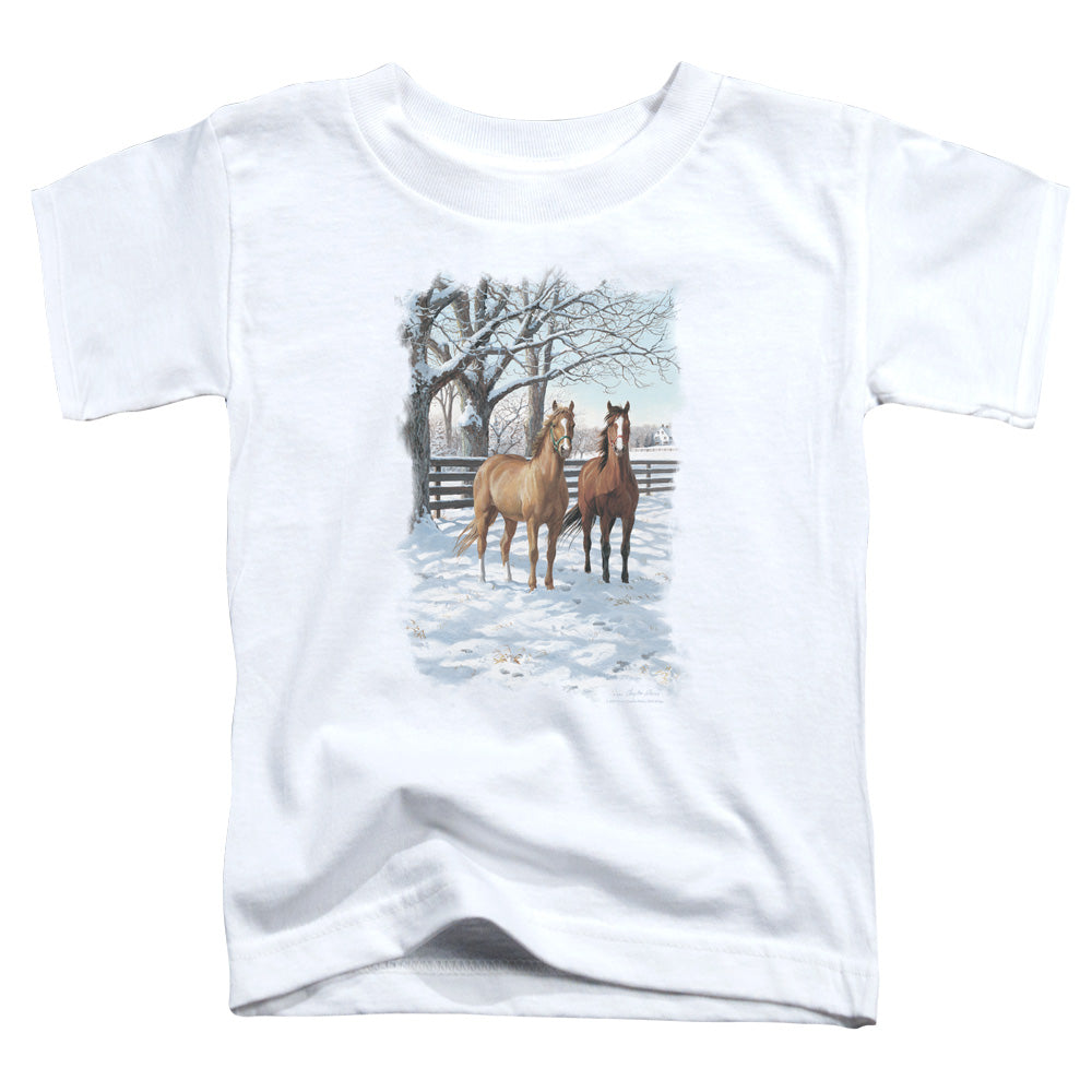 Wildlife - Coffee And Chocolate - Short Sleeve Toddler Tee - White T-shirt