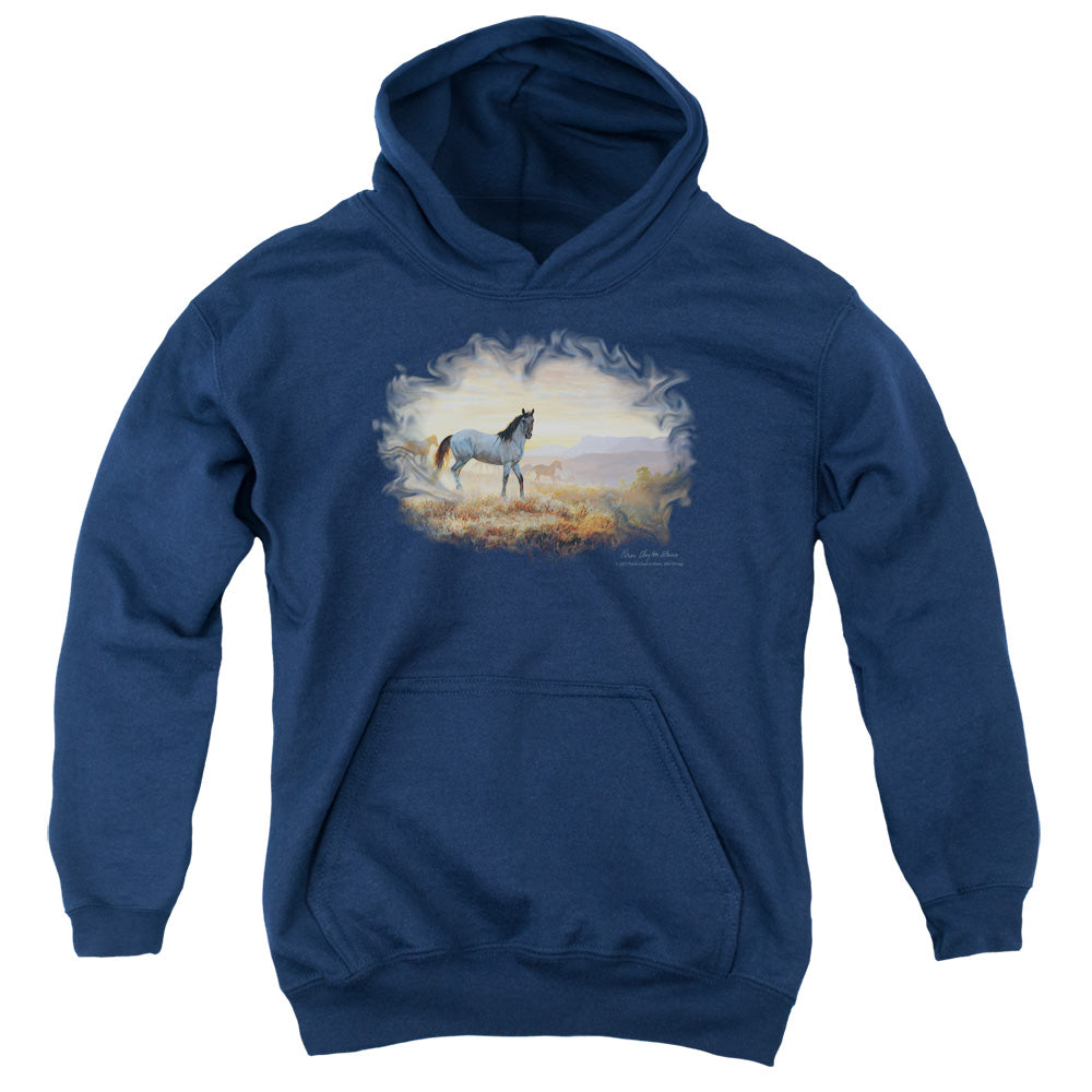 Wildlife - Dust At Dawn - Youth Pull-over Hoodie - Navy