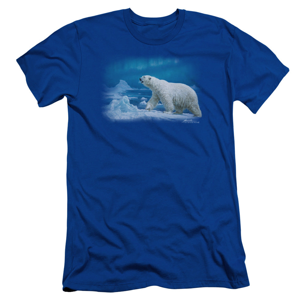 Wildlife - Nomad Of The North - Short Sleeve Adult 30/1 - Royal Blue T-shirt