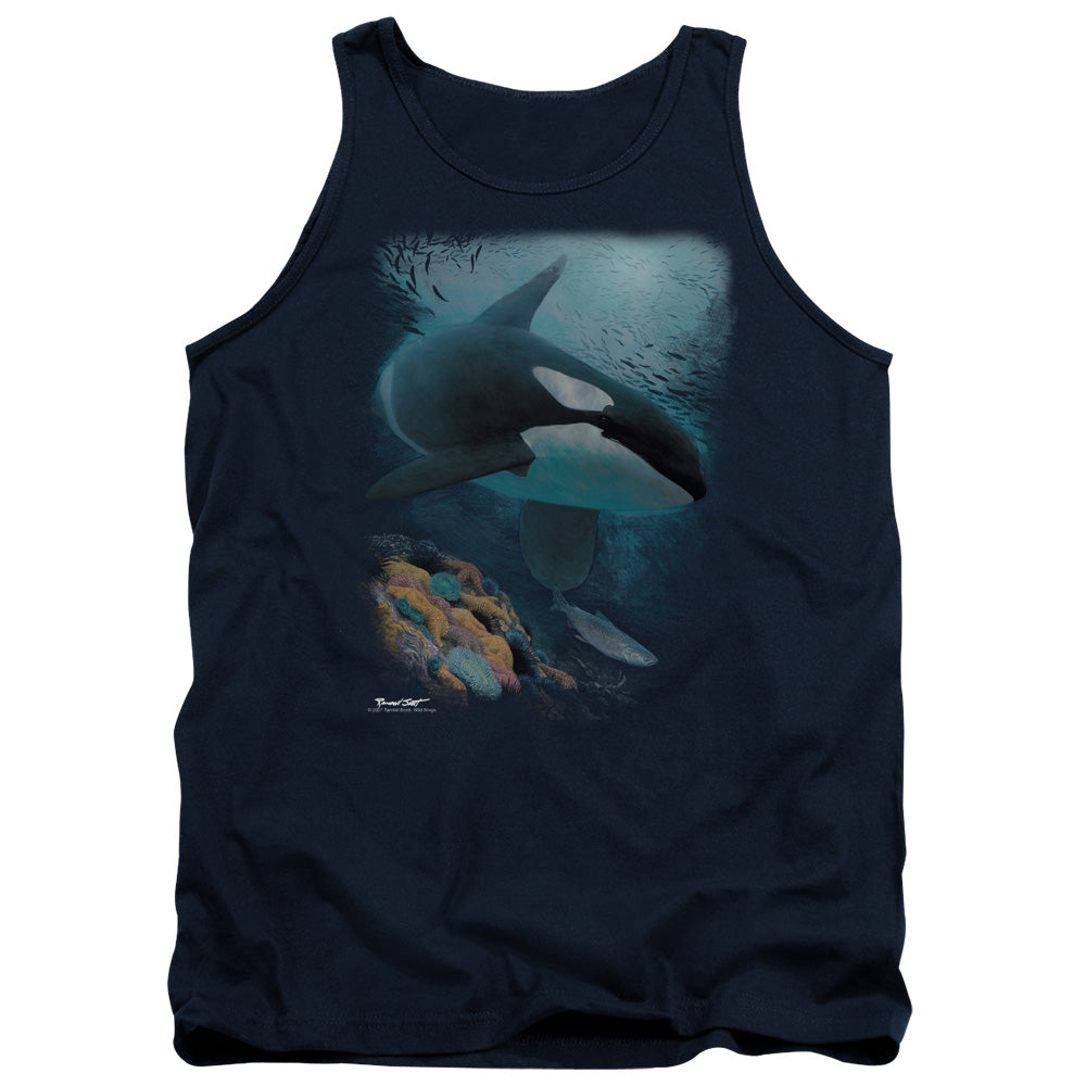 Wildlife - Salmon Hunter Orca - Adult Tank - Navy